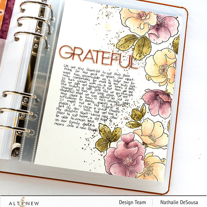 Clear Stamps Paint-A-Flower: Carefree Delight Outline Stamp Set