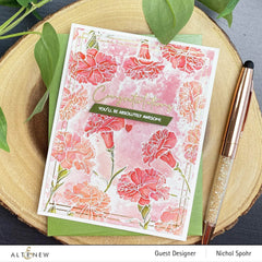 Clear Stamps Paint-A-Flower: Carnations Outline Stamp Set