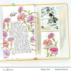 Clear Stamps Paint-A-Flower: Carnations Outline Stamp Set
