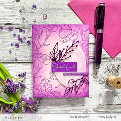 Clear Stamps Paint-A-Flower: Carnations Outline Stamp Set