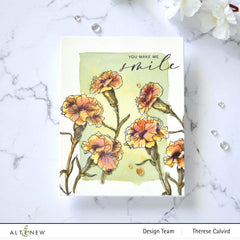 Clear Stamps Paint-A-Flower: Carnations Outline Stamp Set