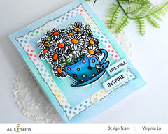 Clear Stamps Paint-A-Flower: Chamomile Outline Stamp Set