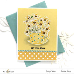 Clear Stamps Paint-A-Flower: Chamomile Outline Stamp Set