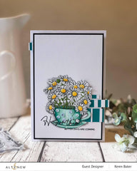 Clear Stamps Paint-A-Flower: Chamomile Outline Stamp Set