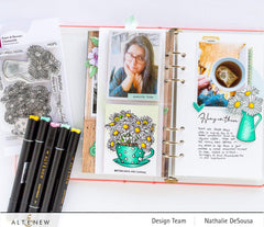 Clear Stamps Paint-A-Flower: Chamomile Outline Stamp Set