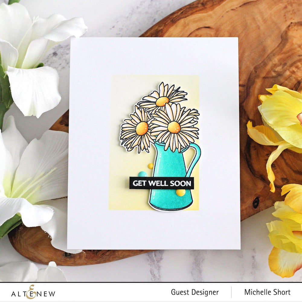 Clear Stamps Paint-A-Flower: Chamomile Outline Stamp Set