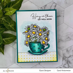 Clear Stamps Paint-A-Flower: Chamomile Outline Stamp Set