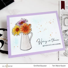 Clear Stamps Paint-A-Flower: Chamomile Outline Stamp Set