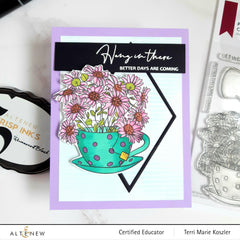 Clear Stamps Paint-A-Flower: Chamomile Outline Stamp Set