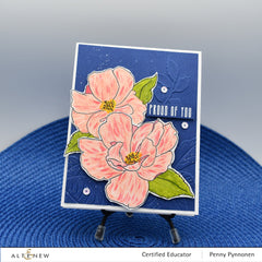 Clear Stamps Paint-A-Flower: China Rose Outline Stamp Set