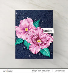 Clear Stamps Paint-A-Flower: China Rose Outline Stamp Set