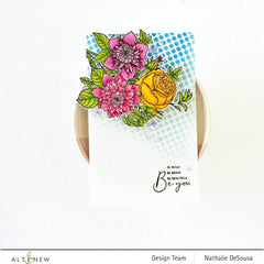 Clear Stamps Paint-A-Flower: Clematis Josephine Outline Stamp Set