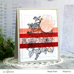 Clear Stamps Paint-A-Flower: Clematis Josephine Outline Stamp Set
