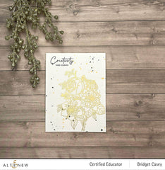 Clear Stamps Paint-A-Flower: Clematis Josephine Outline Stamp Set