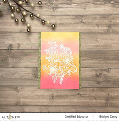 Clear Stamps Paint-A-Flower: Clematis Josephine Outline Stamp Set