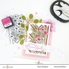 Clear Stamps Paint-A-Flower: Clematis Outline Stamp Set