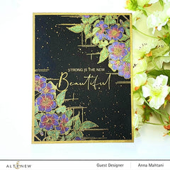 Clear Stamps Paint-A-Flower: Clematis Outline Stamp Set
