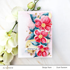 Clear Stamps Paint-A-Flower: Flowering Dogwood Outline Stamp Set