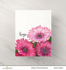 Clear Stamps Paint-A-Flower: Gerbera Revolution Outline Stamp Set