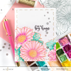 Clear Stamps Paint-A-Flower: Gerbera Revolution Outline Stamp Set
