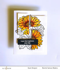 Clear Stamps Paint-A-Flower: Gerbera Revolution Outline Stamp Set