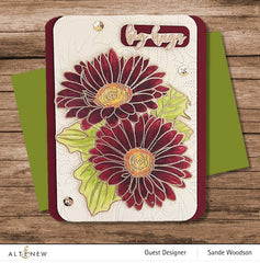 Clear Stamps Paint-A-Flower: Gerbera Revolution Outline Stamp Set