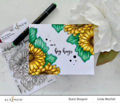 Clear Stamps Paint-A-Flower: Gerbera Revolution Outline Stamp Set