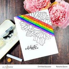 Clear Stamps Paint-A-Flower: Gerbera Revolution Outline Stamp Set