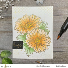 Clear Stamps Paint-A-Flower: Gerbera Revolution Outline Stamp Set