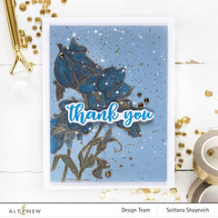 Clear Stamps Paint-A-Flower: Iris Outline Stamp Set