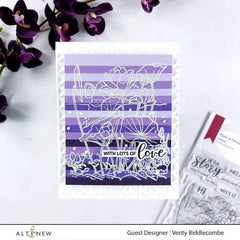 Clear Stamps Paint-A-Flower: Lotus Outline Stamp Set