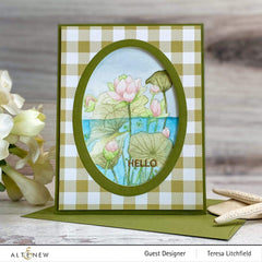 Clear Stamps Paint-A-Flower: Lotus Outline Stamp Set
