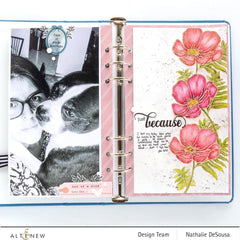 Clear Stamps Paint-A-Flower: Poppy Outline Stamp Set