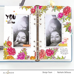 Clear Stamps Paint-A-Flower: Rose Outline Stamp Set