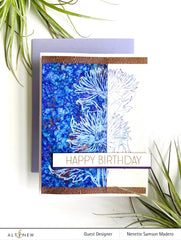 Clear Stamps Paint-A-Flower: Spider Mums Outline Stamp Set