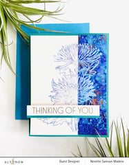 Clear Stamps Paint-A-Flower: Spider Mums Outline Stamp Set