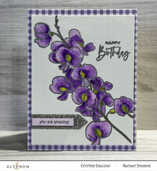 Clear Stamps Paint-A-Flower: Sweet Pea Outline Stamp Set