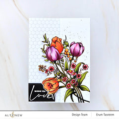 Clear Stamps Paint-A-Flower: Tulips Outline Stamp Set
