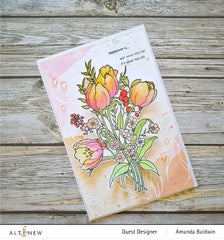 Clear Stamps Paint-A-Flower: Tulips Outline Stamp Set