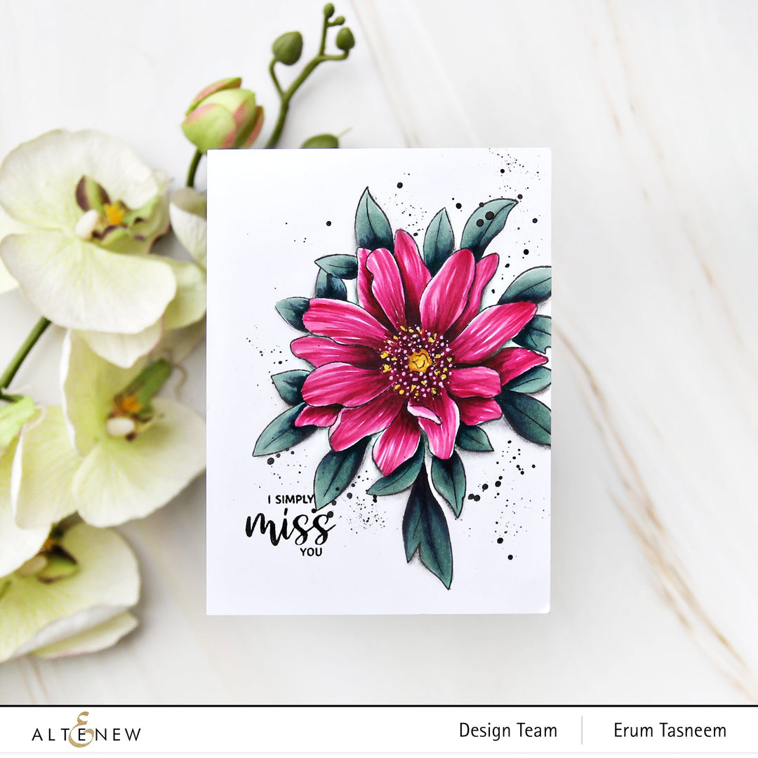 Clear Stamps Paint-A-Flower: Wood Anemone Outline Stamp Set