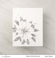 Clear Stamps Paint-A-Flower: Wood Anemone Outline Stamp Set