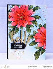 Clear Stamps Paint-A-Flower: Wood Anemone Outline Stamp Set