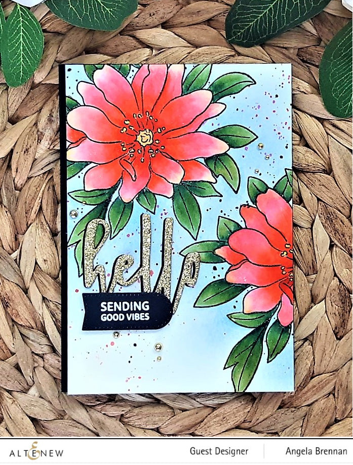Clear Stamps Paint-A-Flower: Wood Anemone Outline Stamp Set