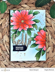 Clear Stamps Paint-A-Flower: Wood Anemone Outline Stamp Set