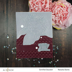 Clear Stamps Paint-A-Flower: Zinnia Magellan Rose Outline Stamp Set