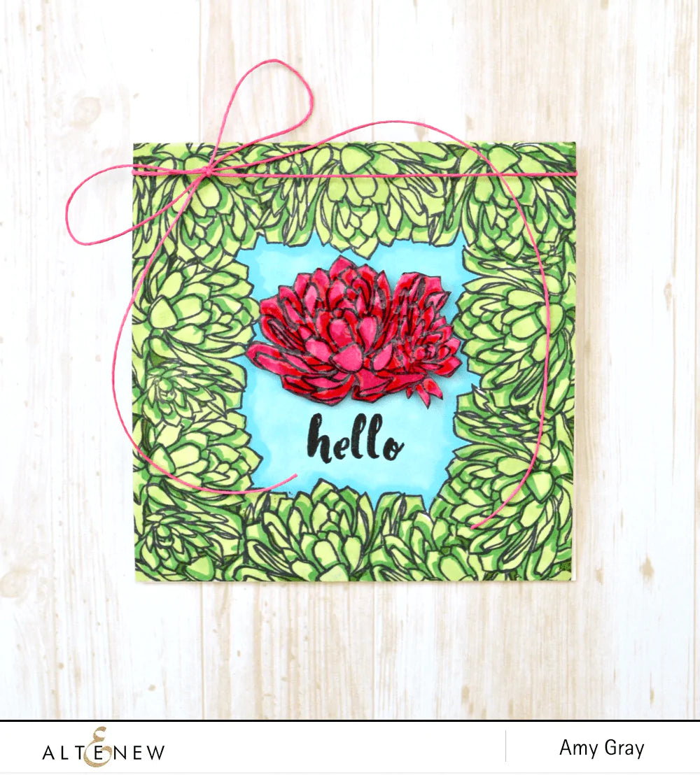 Clear Stamps Painted Greetings Stamp Set