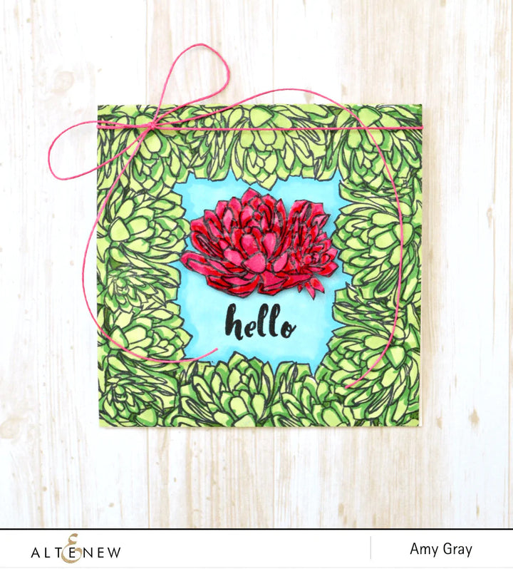 Clear Stamps Painted Greetings Stamp Set