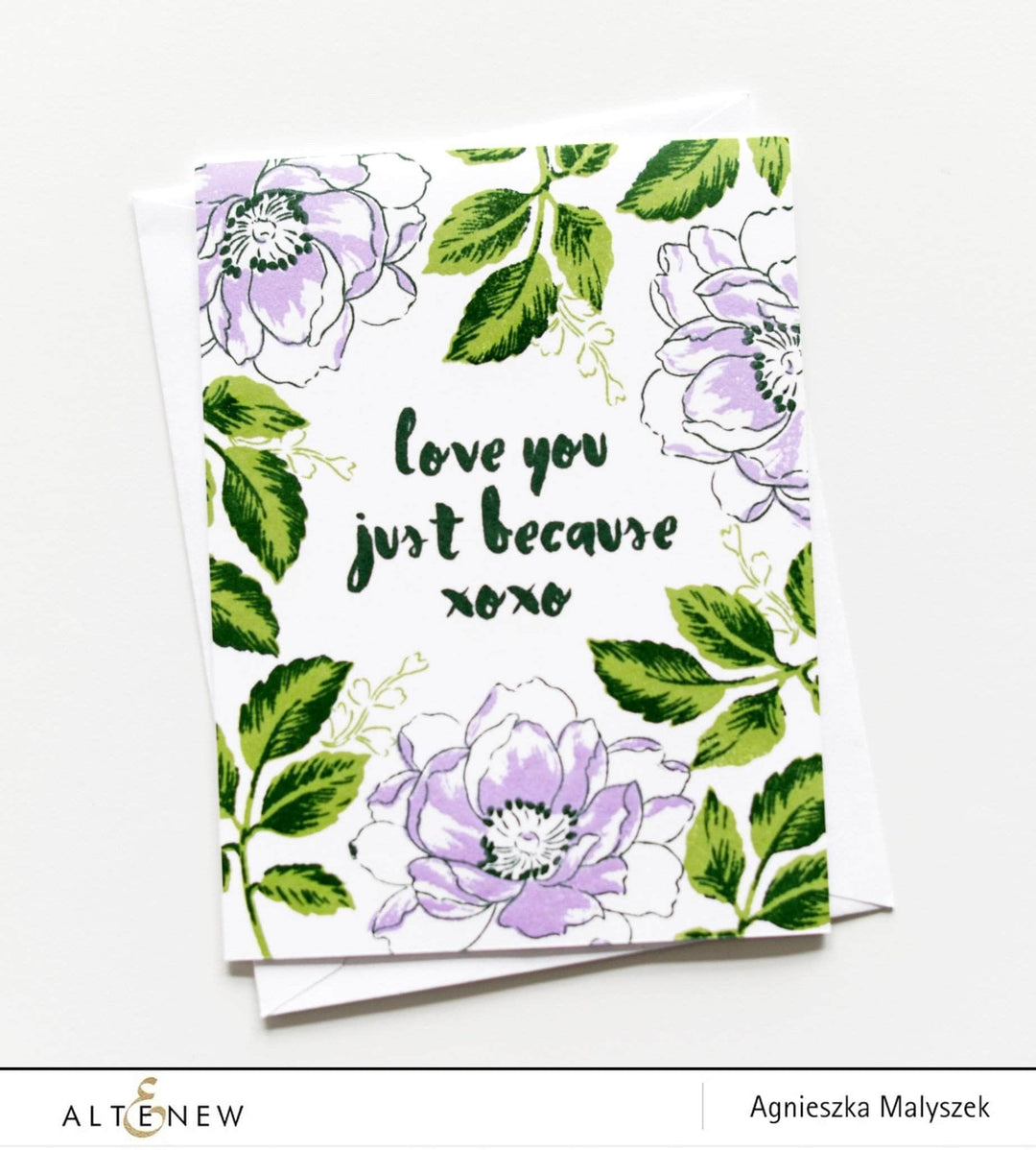 Clear Stamps Painted Greetings Stamp Set