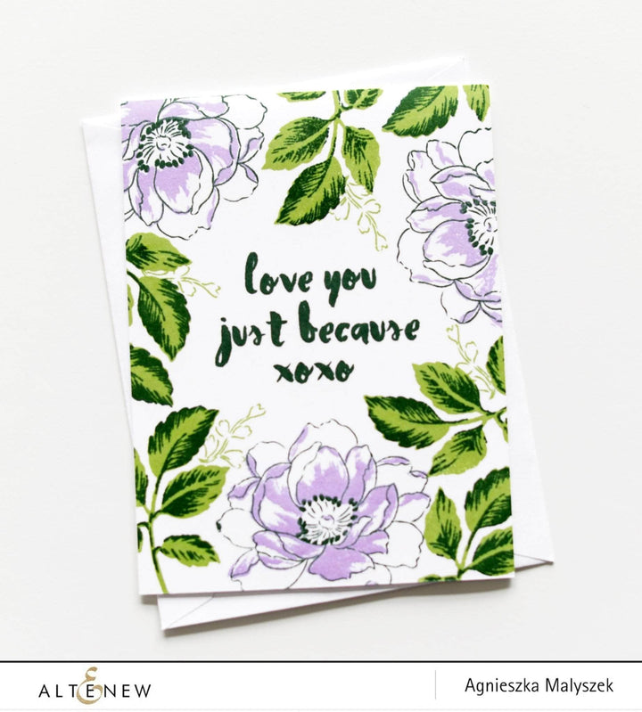 Clear Stamps Painted Greetings Stamp Set