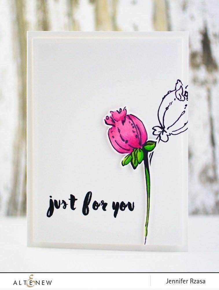 Clear Stamps Painted Greetings Stamp Set